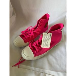 Pink Converse High Tops, Women's size 9, Men's 7